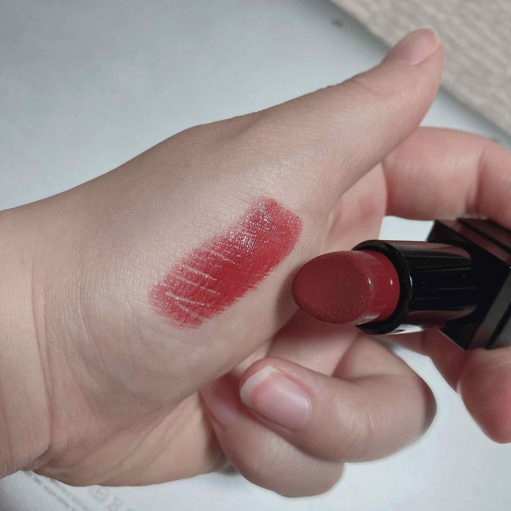 デアリングリィデミュアリップスティック/THREE/口紅を使ったクチコミ（3枚目）