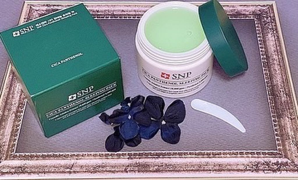 シカパンテノールスリーピングパック/SNP/フェイスクリームを使ったクチコミ(1枚目)