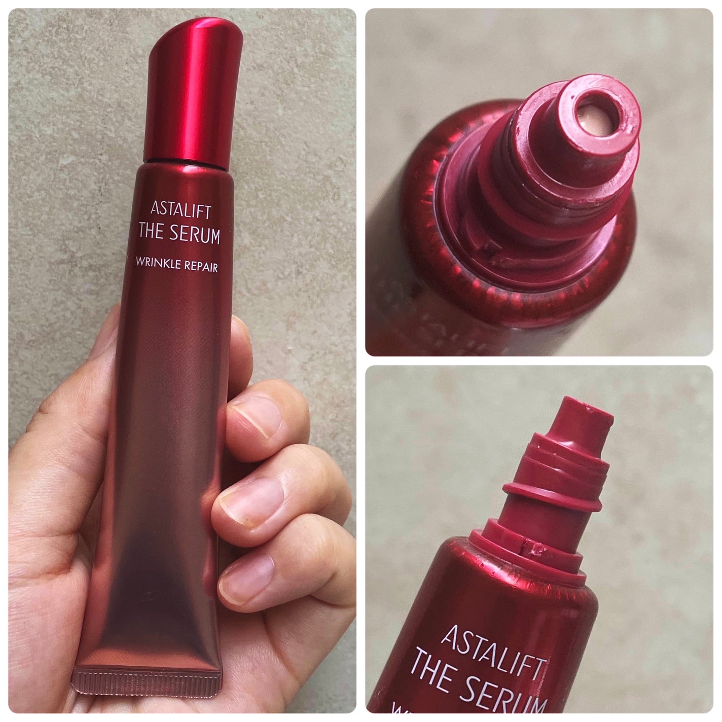 ザ セラム リンクルリペア 朝用 /アスタリフト/美容液を使ったクチコミ(3枚目)