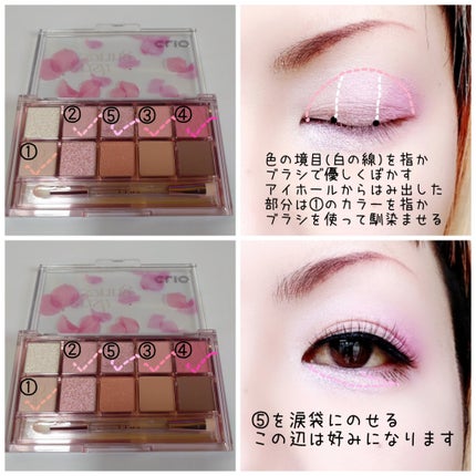 プロ アイ パレット/CLIO/アイシャドウパレットを使ったクチコミ(6枚目)