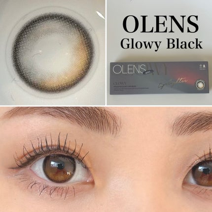 Glowy 1day/OLENS/ワンデー(1DAY)カラコンを使ったクチコミ(2枚目)