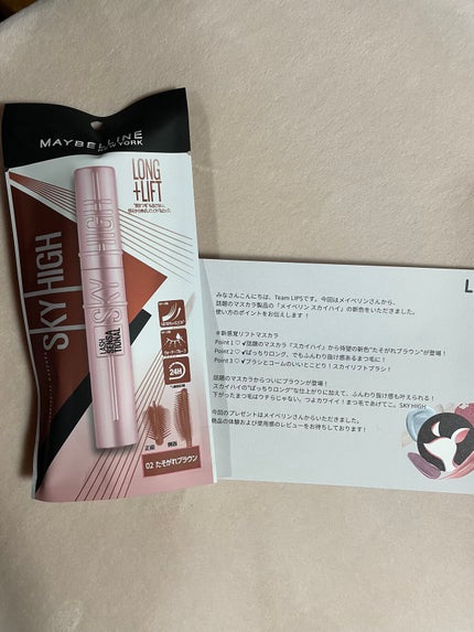 スカイハイ/MAYBELLINE NEW YORK/マスカラを使ったクチコミ(1枚目)