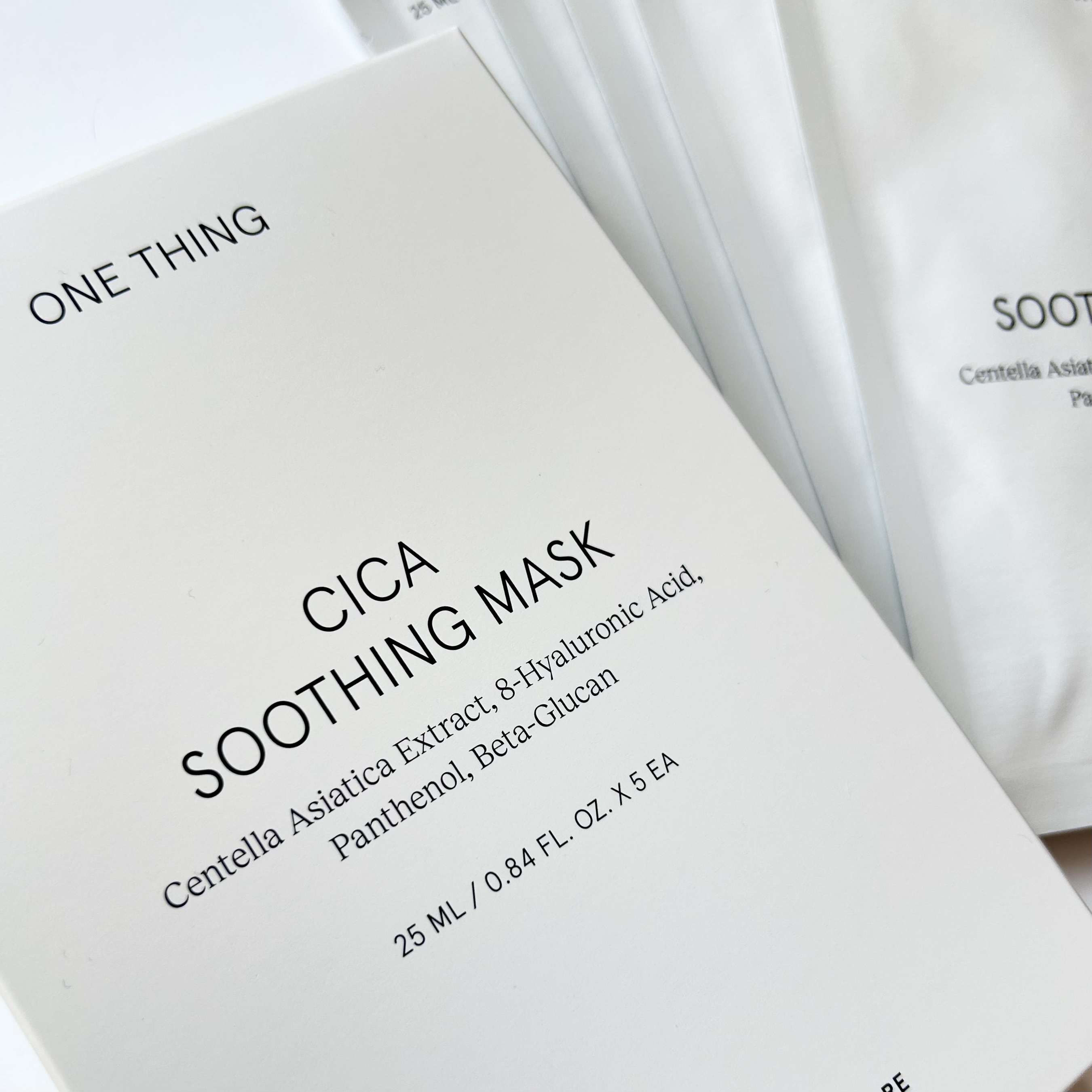 CICAスージングマスク/ONE THING/シートマスク・パックを使ったクチコミ（2枚目）