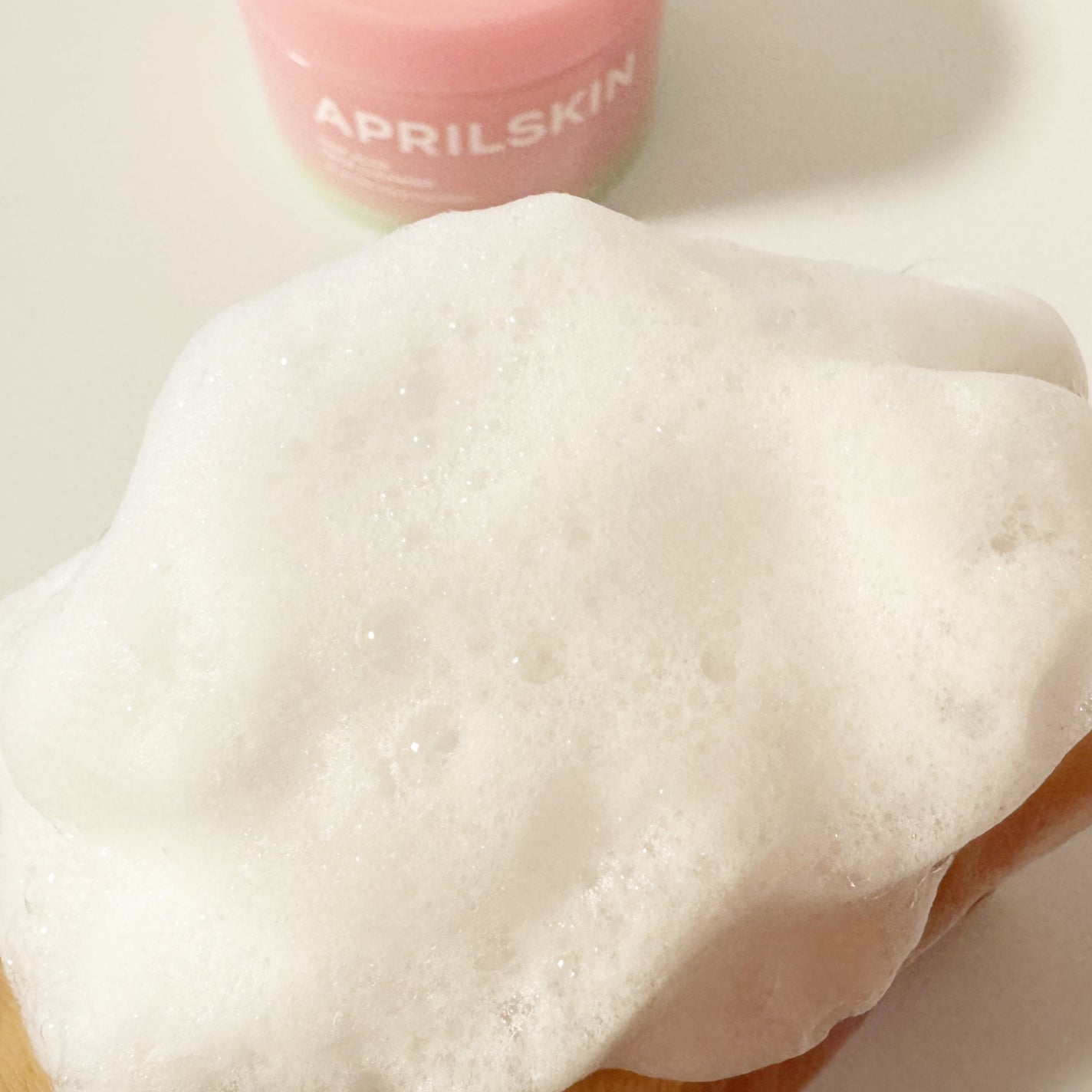 ピンクアロエメレンゲクレンザー/APRILSKIN/その他洗顔料を使ったクチコミ(5枚目)