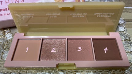 ローカー プレイカラーアイズミニ/ETUDE/アイシャドウパレットを使ったクチコミ(2枚目)