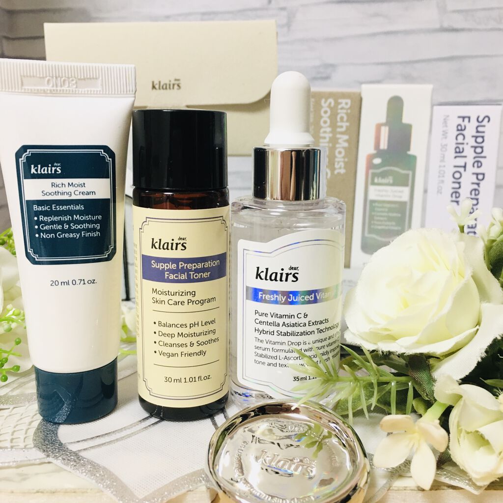 リッチモイストスージングクリーム(80ml)/Klairs/フェイスクリームを使ったクチコミ（2枚目）