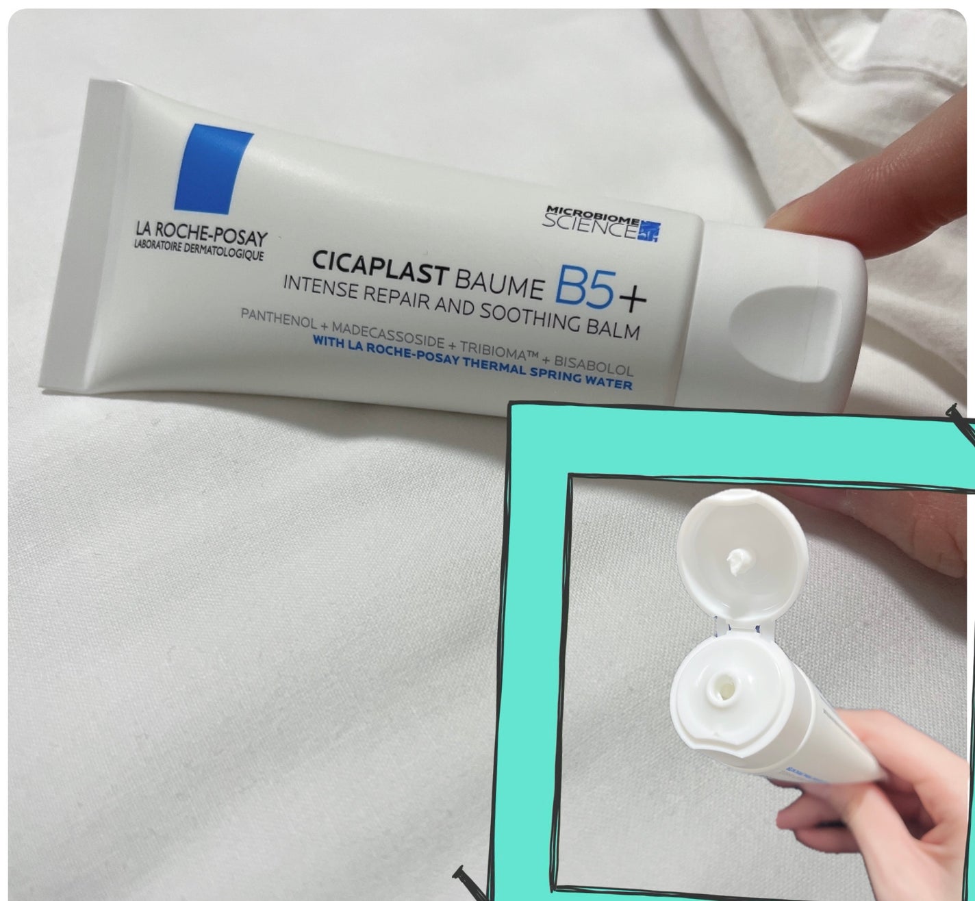 シカプラスト リペアクリーム B5+ /ラ ロッシュ ポゼ/フェイスクリームを使ったクチコミ(4枚目)