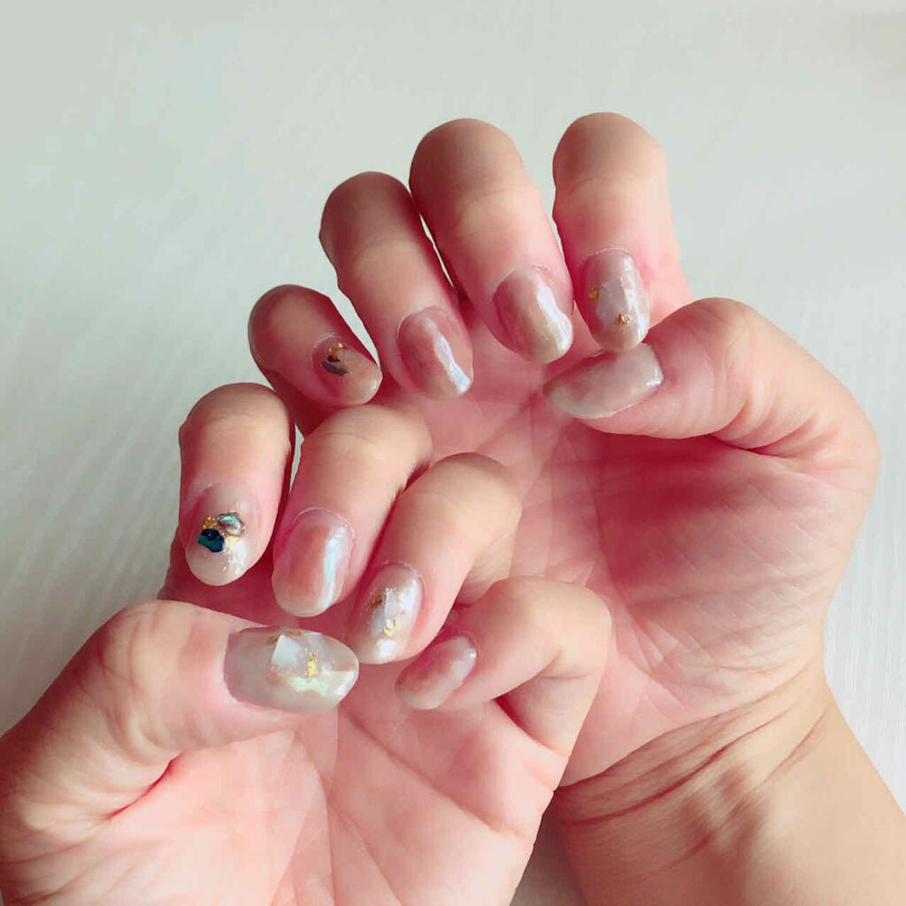 ジェルネイル(ライト対応)/セリア/ジェルネイルを使ったクチコミ(3枚目)