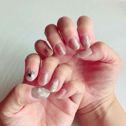 ジェルネイル(ライト対応)/セリア/ジェルネイルを使ったクチコミ(3枚目)