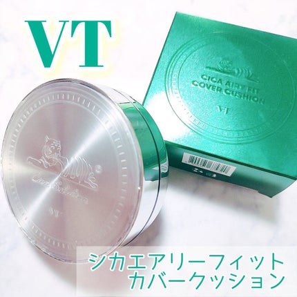 CICA エアリーフィットカバークッション/VT/クッションファンデーションを使ったクチコミ(1枚目)