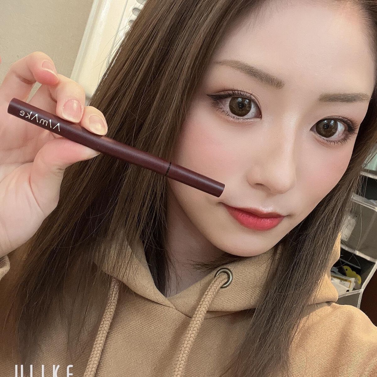 エーメイク マットリキッドアイライナー /A/mAke/リキッドアイライナーを使ったクチコミ(5枚目)