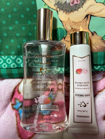 フレグランスボディスプラッシュ(イチゴショコラ)/フェルナンダ/香水(レディース)を使ったクチコミ(1枚目)