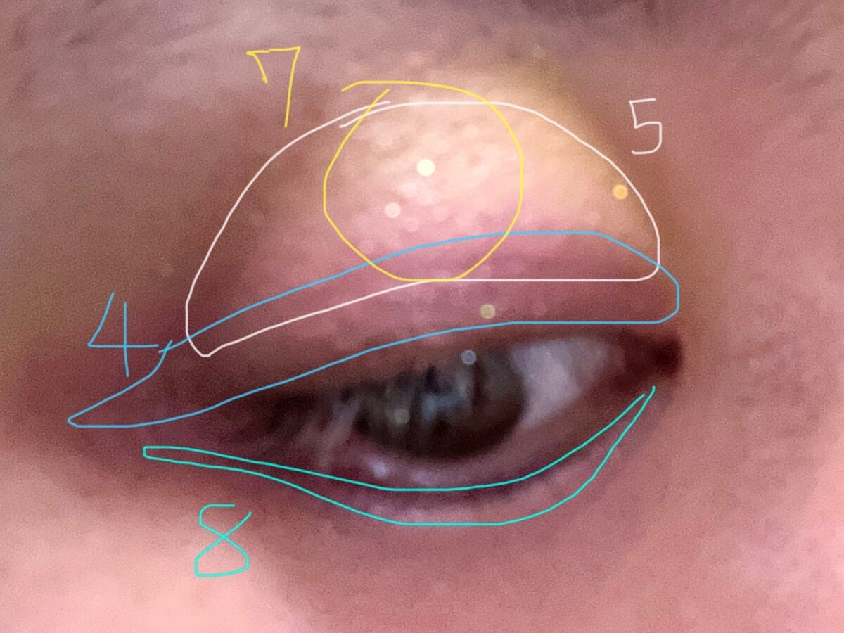 GODDESS 9 EYESHADOW/SUSISU/アイシャドウパレットを使ったクチコミ(6枚目)