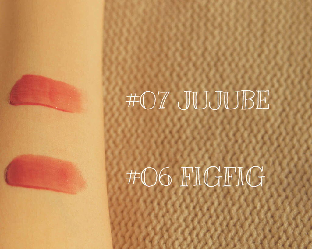 ジューシーラスティングティント/rom&nd/リップティントを使ったクチコミ（2枚目）