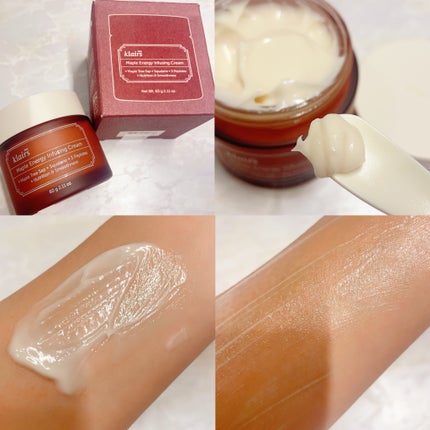 メープルエナジーインフュージングクリーム/Klairs/フェイスクリームを使ったクチコミ(9枚目)