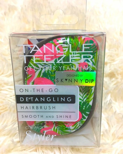 コンパクトスタイラー/TANGLE TEEZER/ヘアブラシを使ったクチコミ(1枚目)