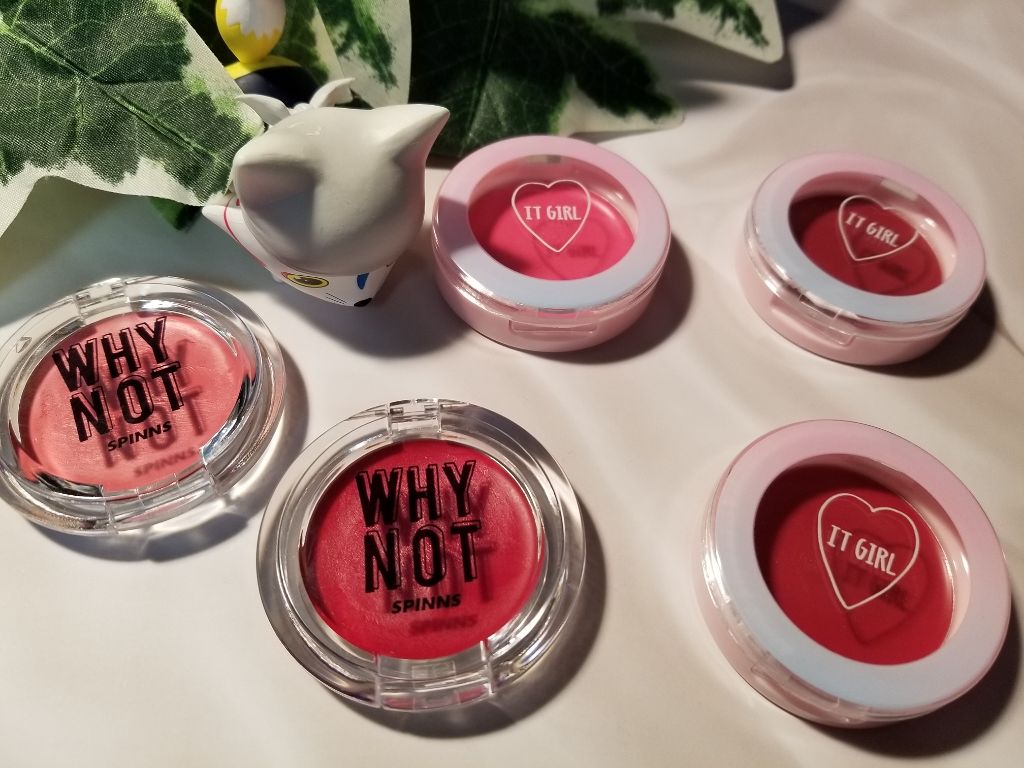 WHY NOT SPINNS クリームチーク/DAISO/ジェル・クリームチークを使ったクチコミ（1枚目）