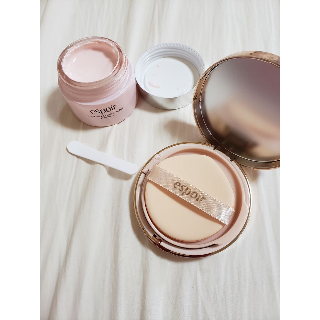 デューイフェイスモーニンググロウAD SPF35 PA++/espoir/化粧下地を使ったクチコミ（2枚目）