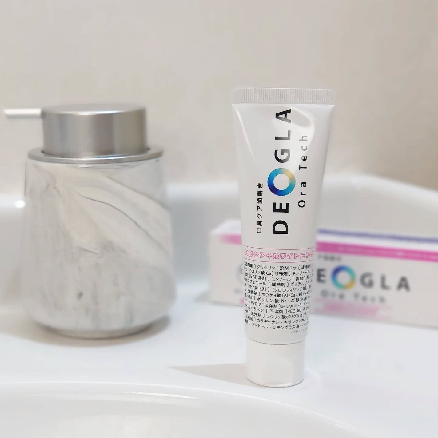 デオグラオーラテック +ホワイトニング/DEOGLA/歯磨き粉を使ったクチコミ(1枚目)