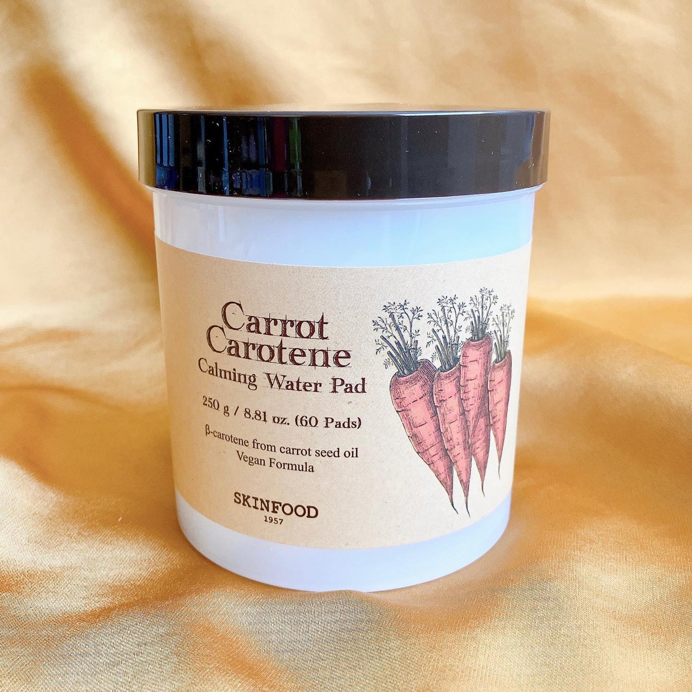 キャロットカロテン カーミングウォーターパッド/SKINFOOD/トナーパッドを使ったクチコミ(2枚目)