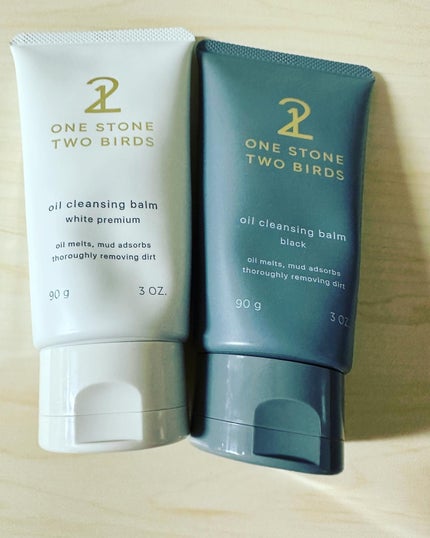 オイルクレンジングバーム ブラック/ONE STONE TWO BIRDS/クレンジングバームを使ったクチコミ(2枚目)