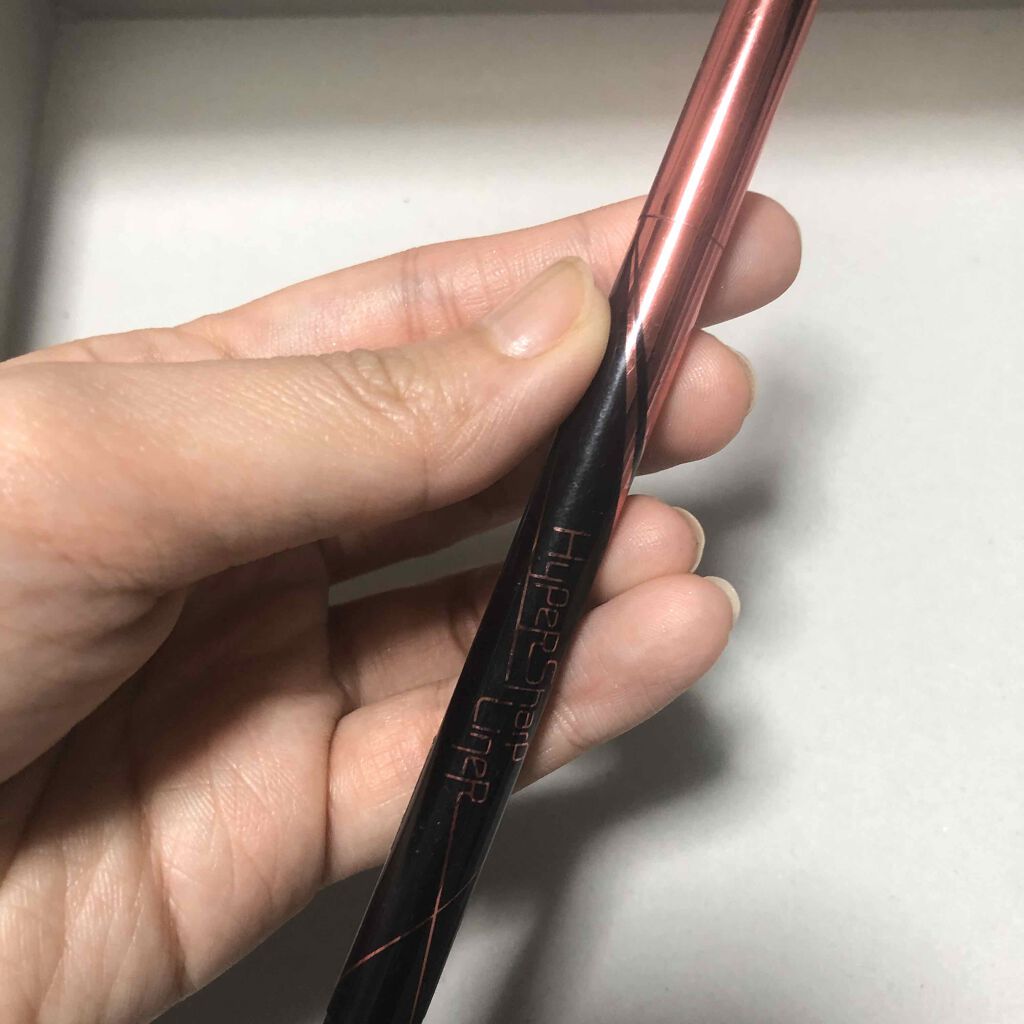 ハイパーシャープ ライナー R/MAYBELLINE NEW YORK/リキッドアイライナーを使ったクチコミ(3枚目)