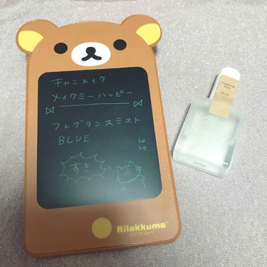 メイクミーハッピー フレグランスミスト ブルー/キャンメイク/香水(レディース)を使ったクチコミ（1枚目）