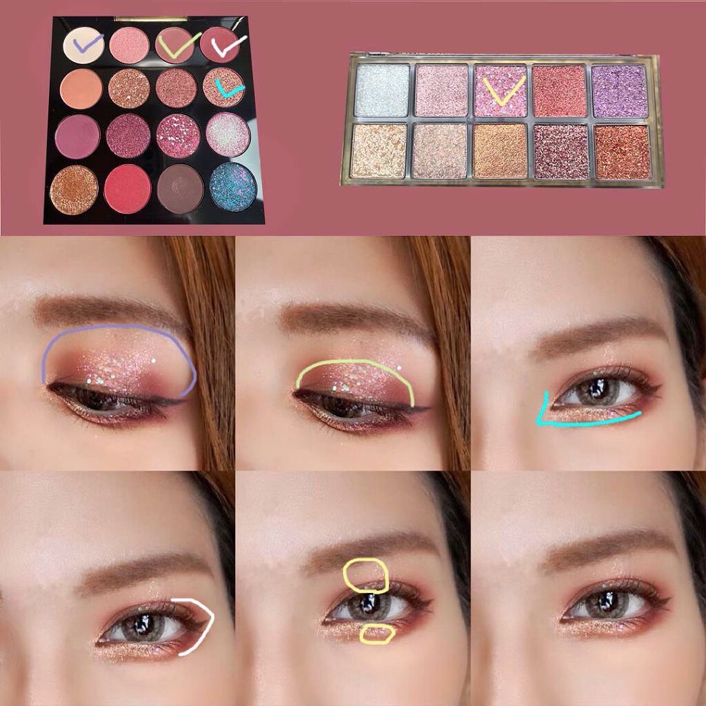 大英博物館 エジプトシリーズ アイシャドウパレット/ZEESEA/アイシャドウパレットを使ったクチコミ（3枚目）