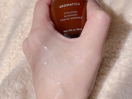 バイタライジング ローズマリー ファーミング アンプル/AROMATICA/美容液を使ったクチコミ(4枚目)