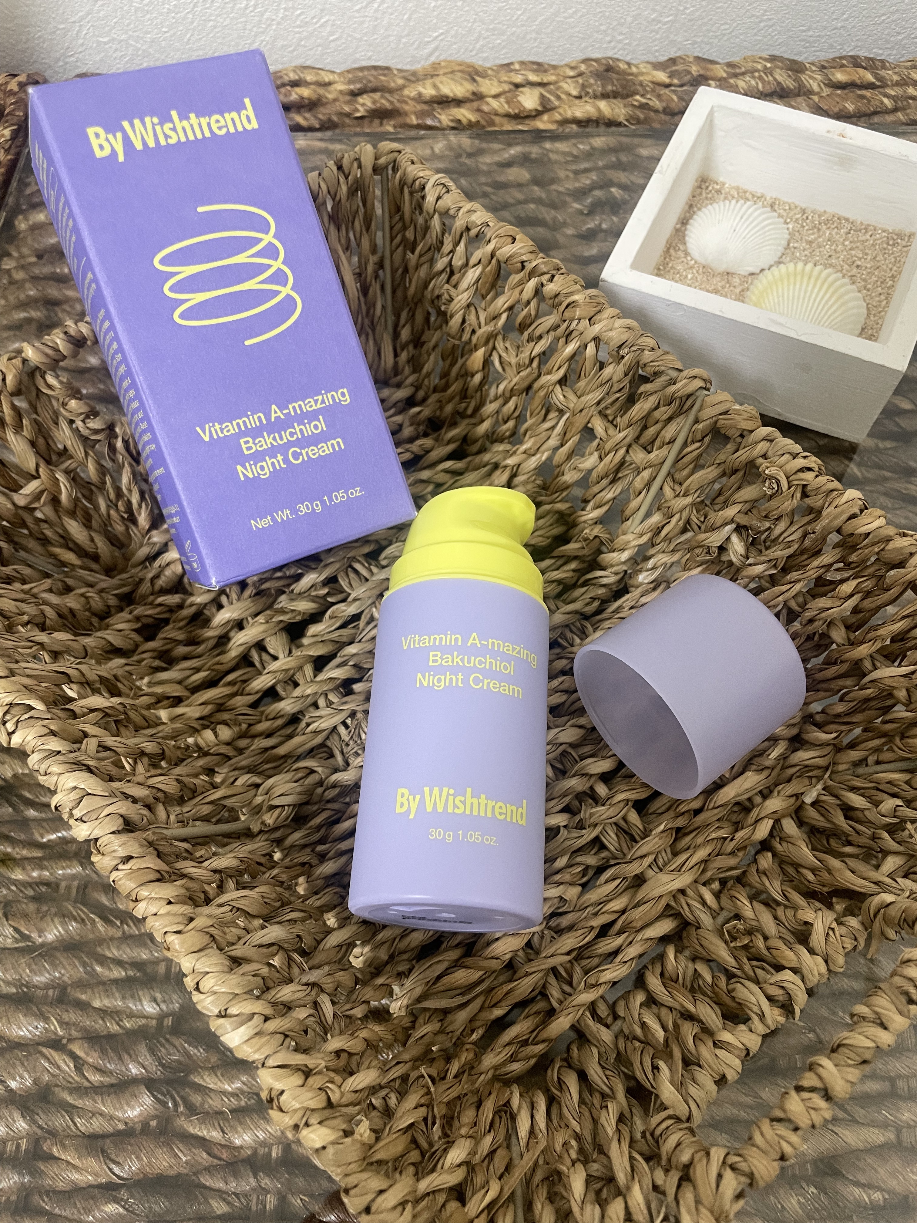 ビタミンA-mazingバクチオールナイトクリーム/By Wishtrend/フェイスクリームを使ったクチコミ（2枚目）