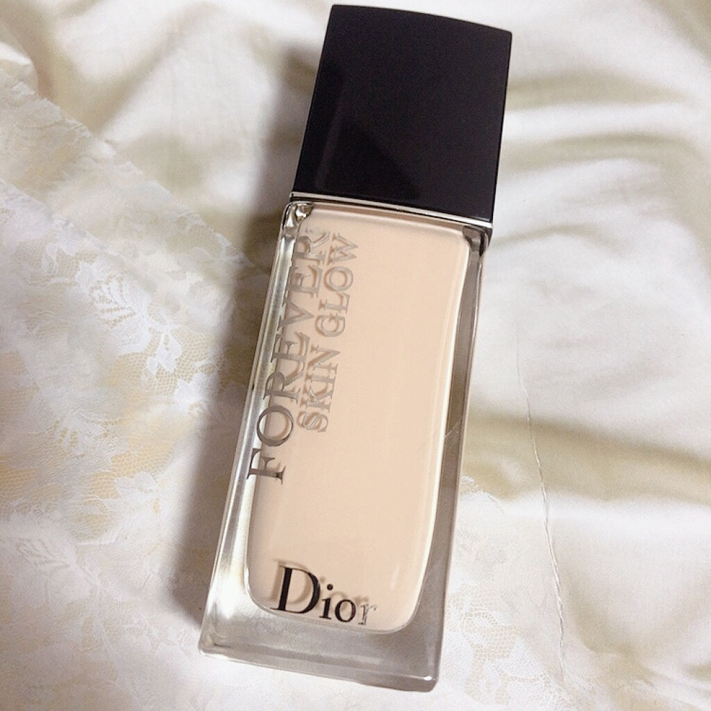 【旧】ディオールスキン フォーエヴァー フルイド グロウ 0N ニュートラル/Dior/リキッドファンデーションを使ったクチコミ（1枚目）
