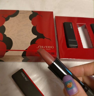 モダンマット パウダーリップスティック ミニセット リミテッド エディション/SHISEIDO/口紅を使ったクチコミ（3枚目）