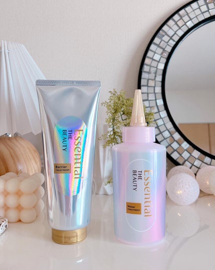 髪のキメ美容バリアトリートメント/エッセンシャル/洗い流すヘアトリートメントを使ったクチコミ(6枚目)