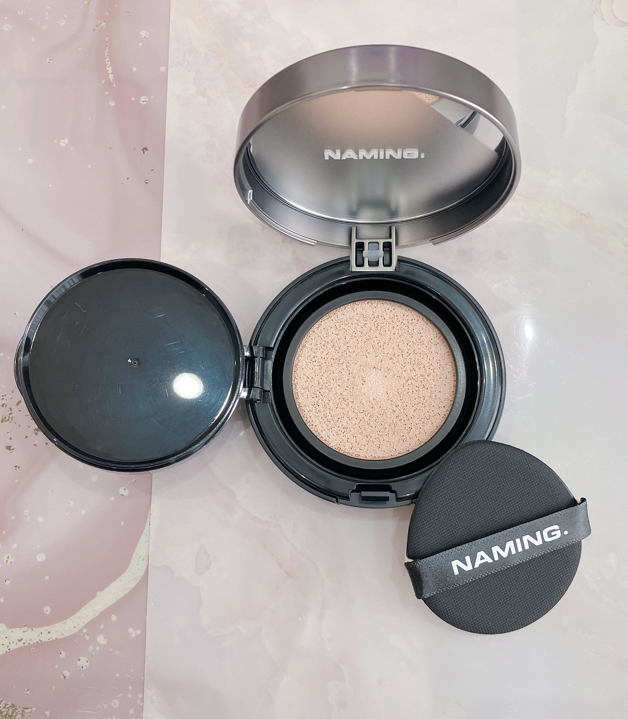 ネーミング レイヤード フィットクッション 21Y/NAMING./クッションファンデーションを使ったクチコミ（1枚目）