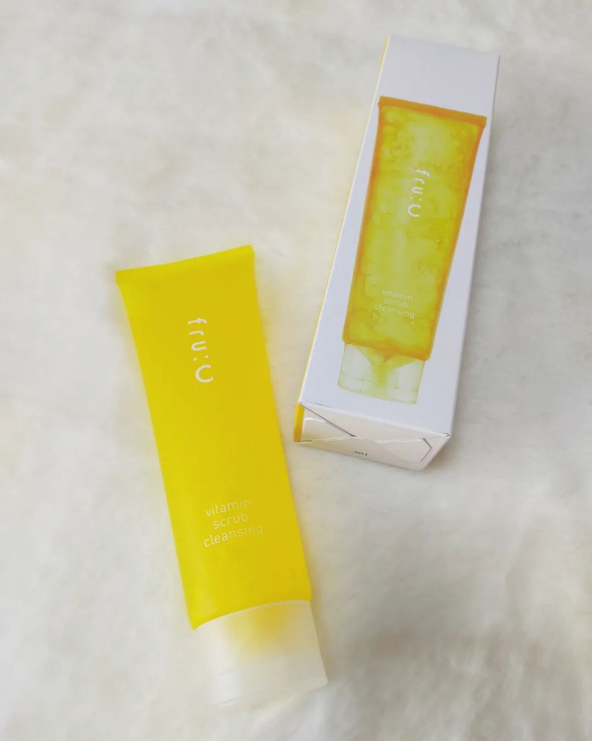 ビタミンスクラブクレンジング/Fru:C/クレンジングジェルを使ったクチコミ（1枚目）