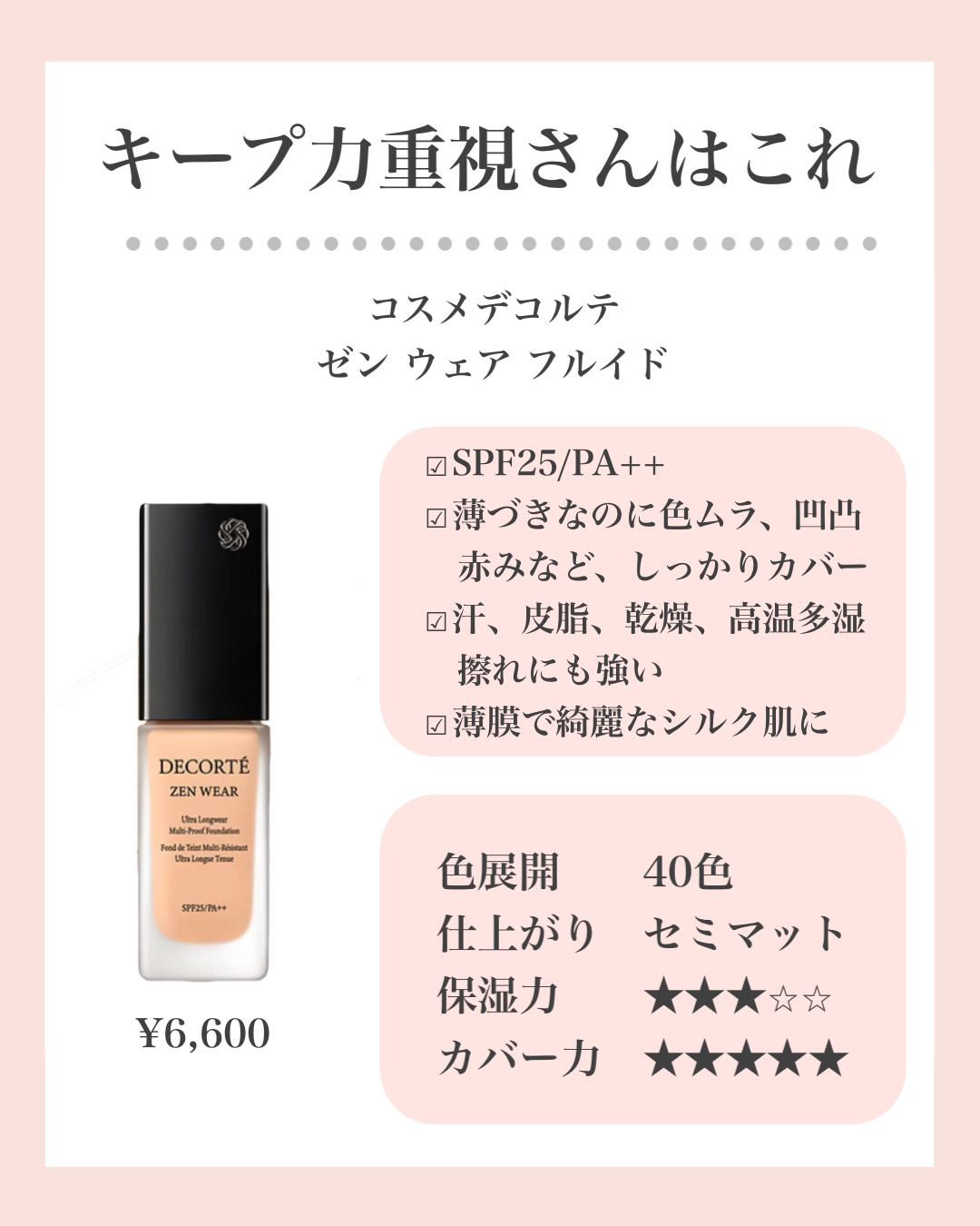 コンフォートスキン　ウェア ベージュC/KANEBO/リキッドファンデーションを使ったクチコミ（3枚目）