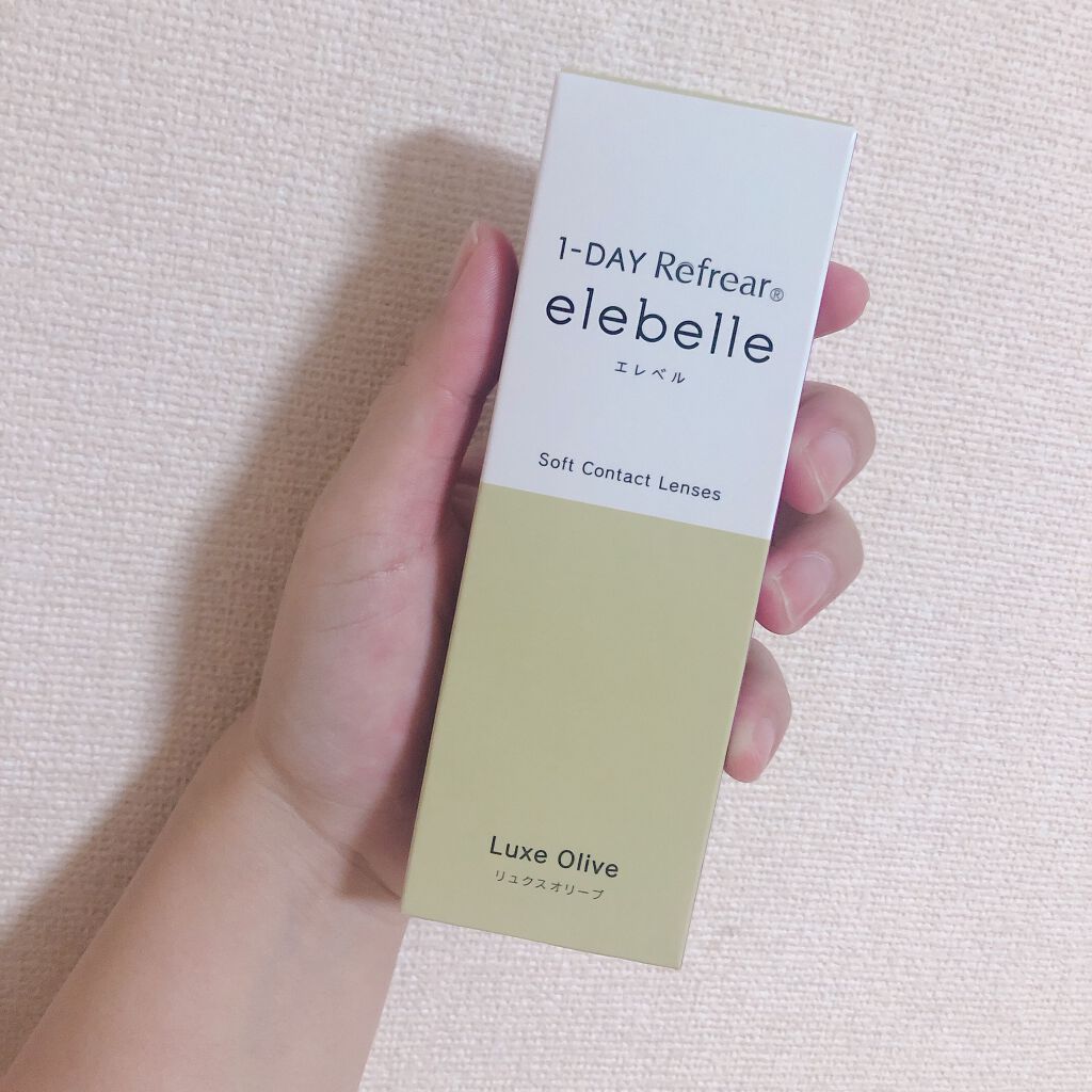 1DAY Refrear elebelle/Refrear/ワンデー(1DAY)カラコンを使ったクチコミ(1枚目)