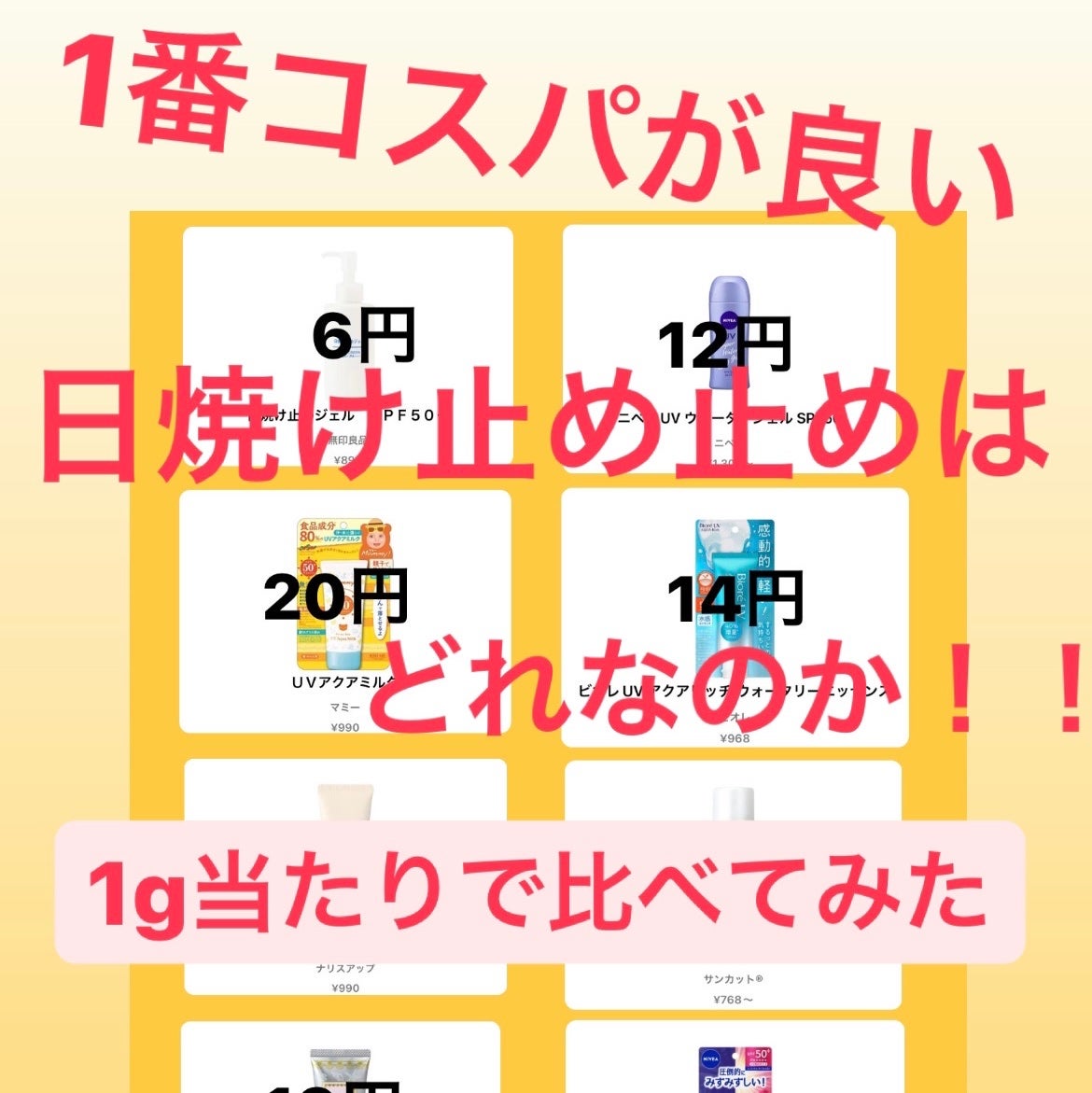 マーメイドスキンジェルUV/キャンメイク/日焼け止めジェルを使ったクチコミ(1枚目)