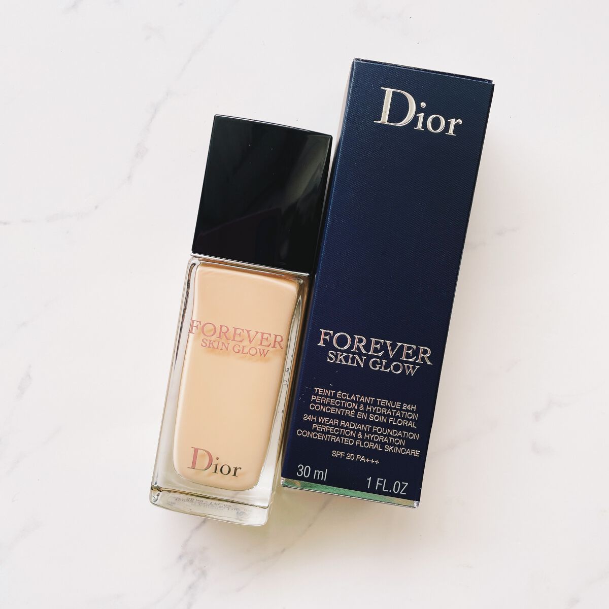 ディオールスキン フォーエヴァー フルイド グロウ/Dior/リキッドファンデーションを使ったクチコミ(2枚目)