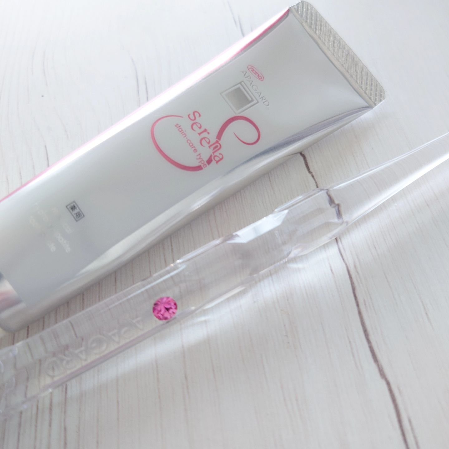 アパガードクリスタル歯ブラシ/アパガード/歯ブラシを使ったクチコミ（2枚目）