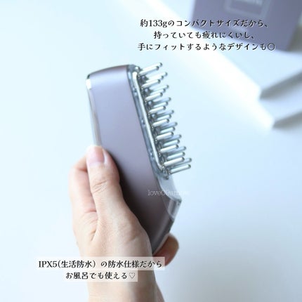 スカルプ電気ブラシ/アンファー(スカルプD)/美顔器・マッサージを使ったクチコミ(4枚目)