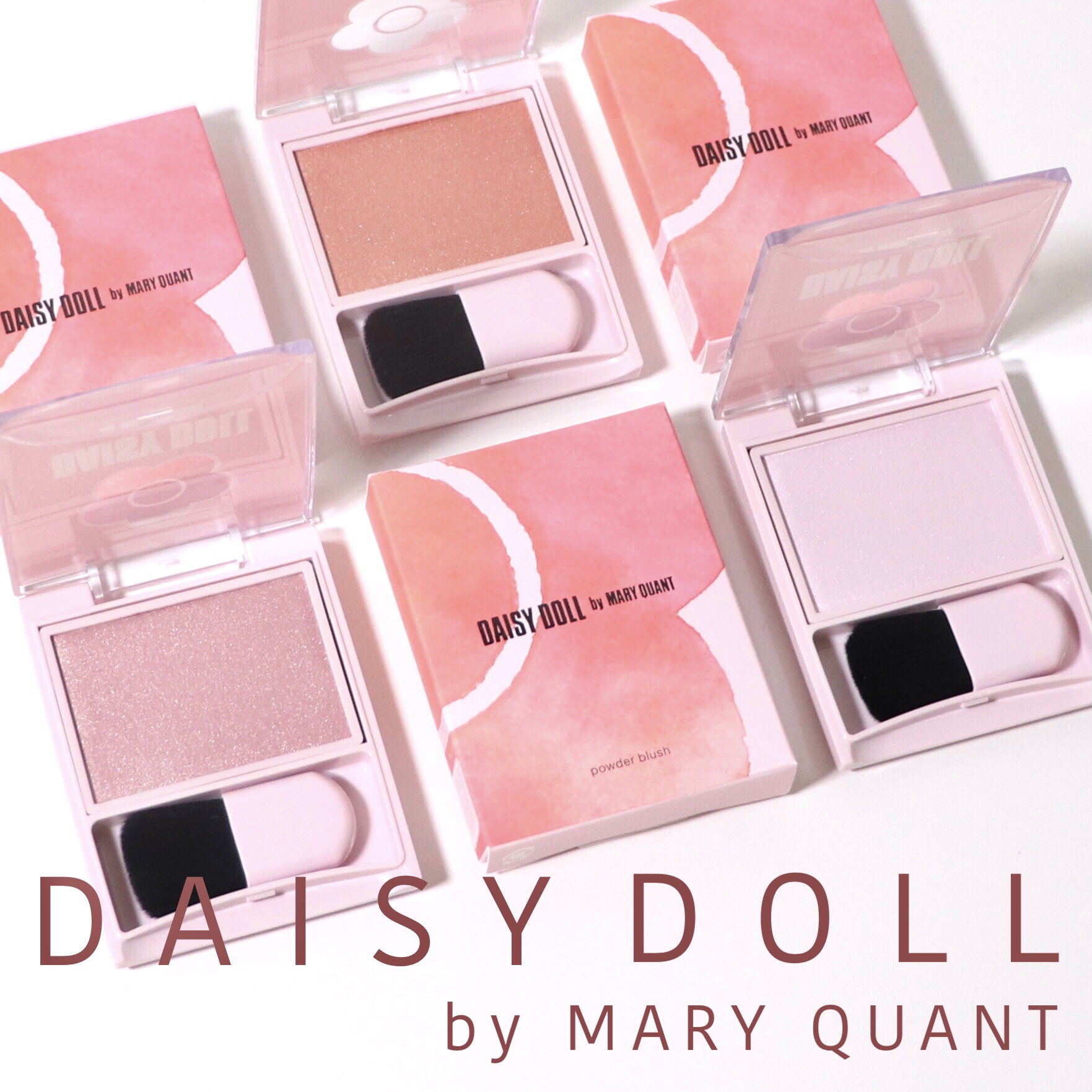 パウダーブラッシュ/DAISY DOLL by MARY QUANT/パウダーチークを使ったクチコミ（1枚目）