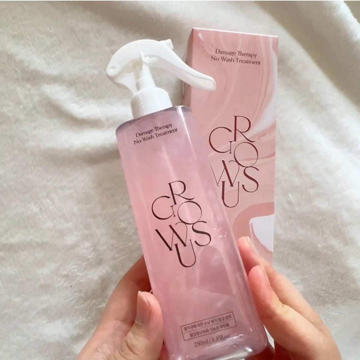 洗い流さないトリートメント/GROWUS/アウトバストリートメントを使ったクチコミ(2枚目)