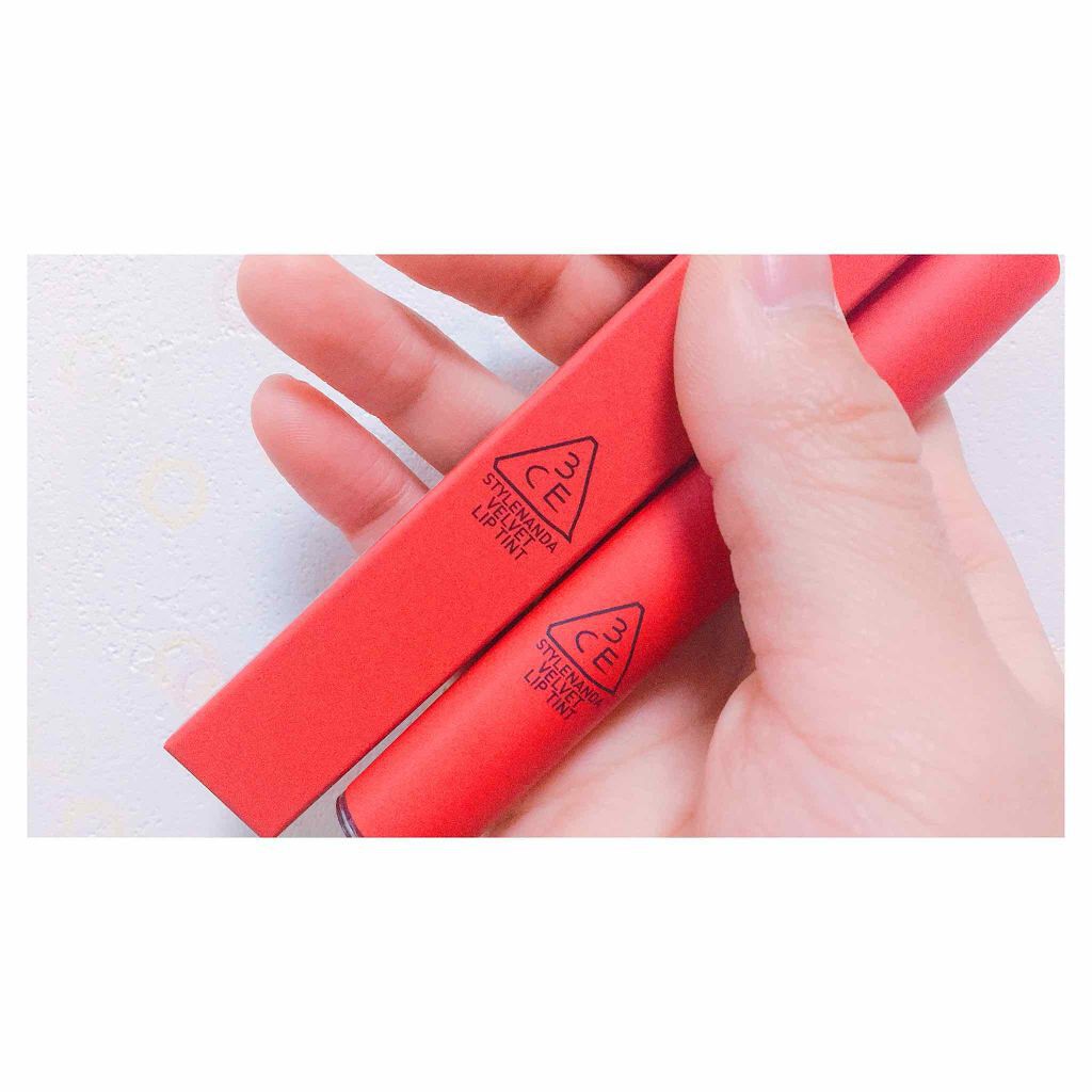 3CE ベルベット リップティント/3CE/リップティントを使ったクチコミ（1枚目）