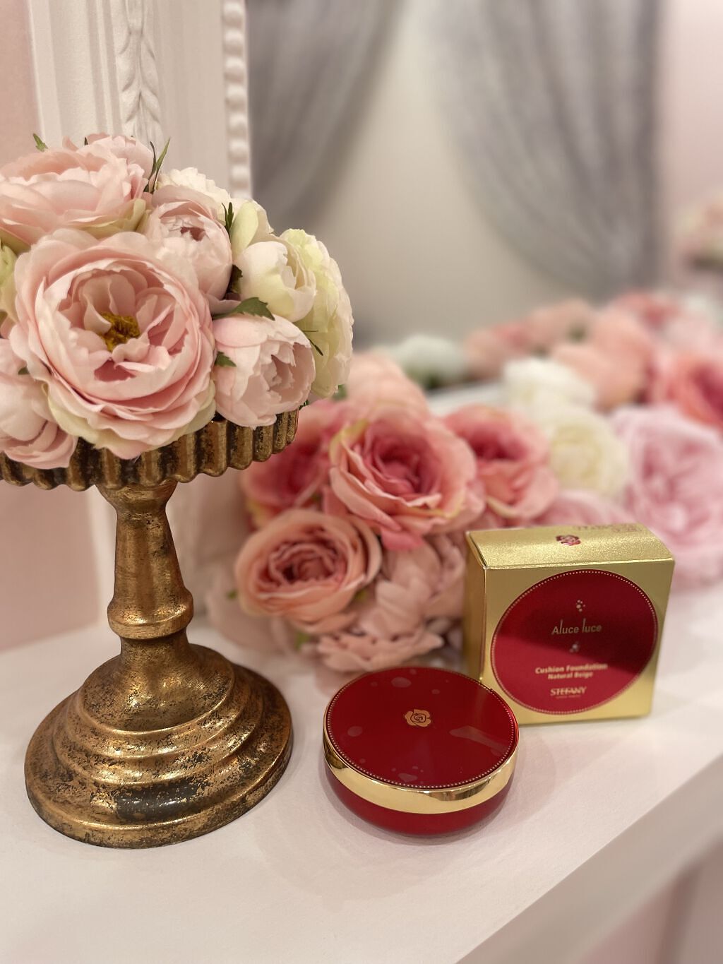 アルーチェルーチェ クッションファンデーション/Aluce luce/クッションファンデーションを使ったクチコミ（2枚目）