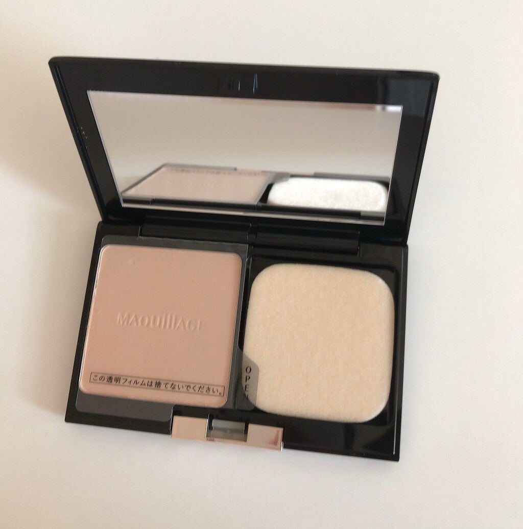 ドラマティックフェイスパウダー/マキアージュ/プレストパウダーを使ったクチコミ(2枚目)