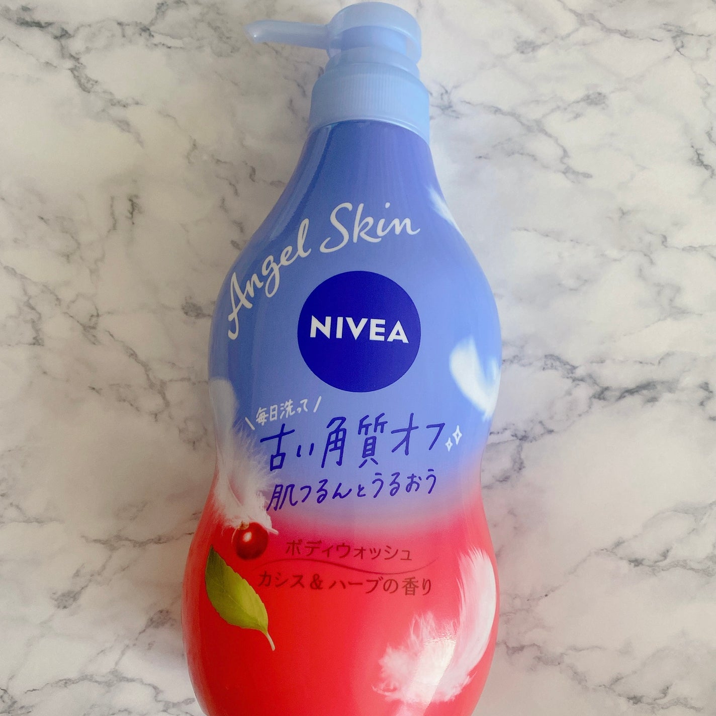 エンジェルスキン ボディウォッシュ サボン&ブーケの香り/ニベア/ボディソープを使ったクチコミ(3枚目)