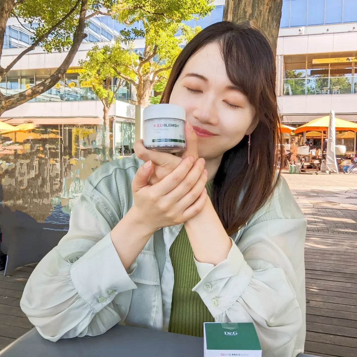 なむそむ on LIPS 「🇰🇷Dr.Gレッドブレミッシュクリアスージングクリーム☺️皮膚..」(1枚目)