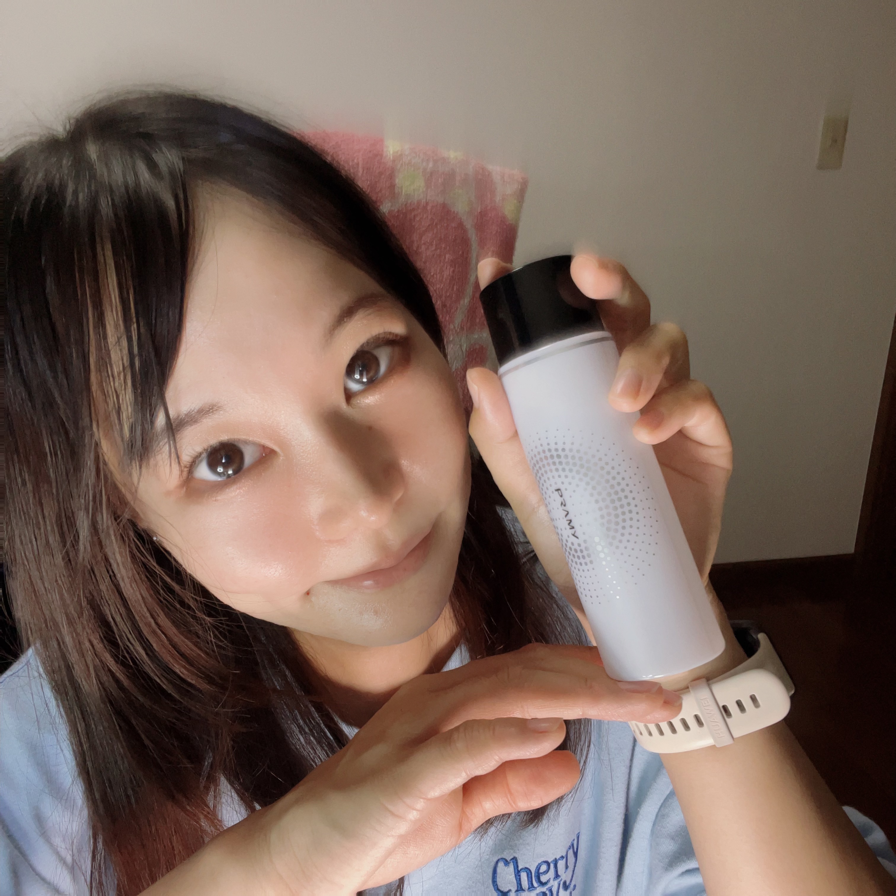 PRAMY メイクアップセッティングミスト モイストタイプ 100ml/PRAMY/フィックスミストを使ったクチコミ（3枚目）