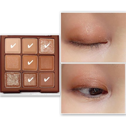 シャドウパレット/dasique/アイシャドウパレットを使ったクチコミ(5枚目)